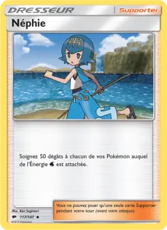 Carte Pokémon Néphie