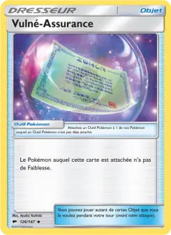 Carte Pokémon Vulné-Assurance