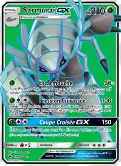 Carte Pokémon Sarmuraï GX