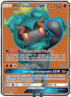Photo carte Pokemon Marshadow GX Ombres Ardentes 137/147
