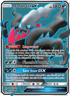 Carte Pokémon Darkrai GX