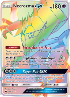 Carte Pokémon Necrozma GX
