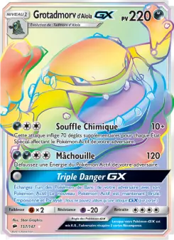 Carte Pokémon Grotadmorv d’Alola GX