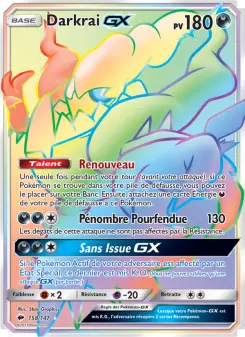 Carte Pokémon Darkrai GX