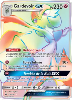 Carte Pokémon Gardevoir GX