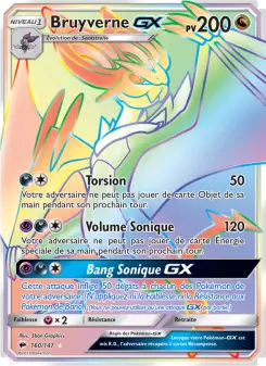 Carte Pokémon Bruyverne GX