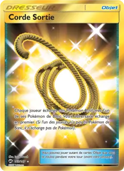 Carte Pokémon Corde Sortie