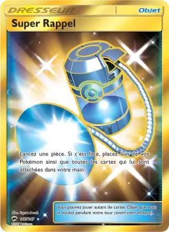 Carte Pokémon Super Rappel
