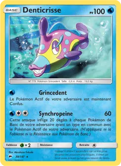 Carte Pokémon Denticrisse