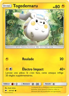 Carte Pokémon Togedemaru