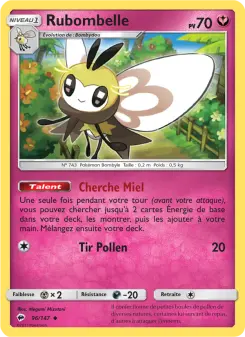 Carte Pokémon Rubombelle