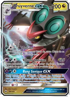 Photo carte Pokemon Bruyverne GX Ombres Ardentes 99/147