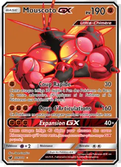 Carte Pokémon Mouscoto GX