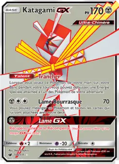 Carte Pokémon Katagami GX