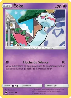 Carte Pokémon Éoko