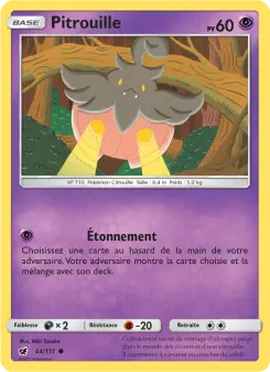 Carte Pokémon Pitrouille