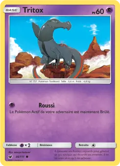 Carte Pokémon Tritox