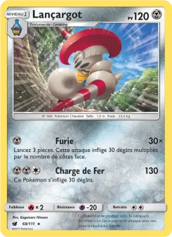 Carte Pokémon Lançargot