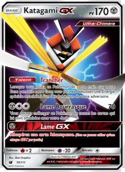 Carte Pokémon Katagami GX