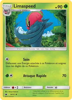 Carte Pokémon Limaspeed