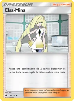 Carte Pokémon Elsa-Mina