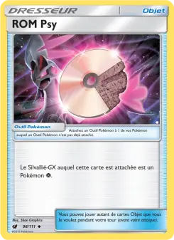 Photo carte Pokemon ROM Psy Invasion Carmin 98/111