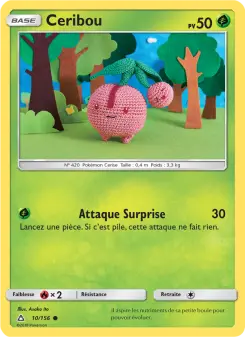 Carte Pokémon Ceribou