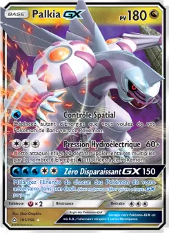 Photo carte Pokemon Palkia GX Ultra-Prisme 101/156