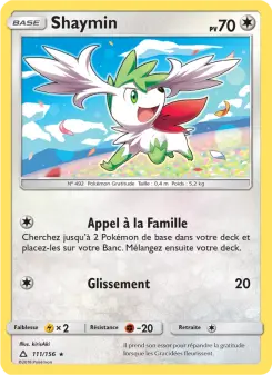 Photo carte Pokemon Shaymin Ultra-Prisme 111/156