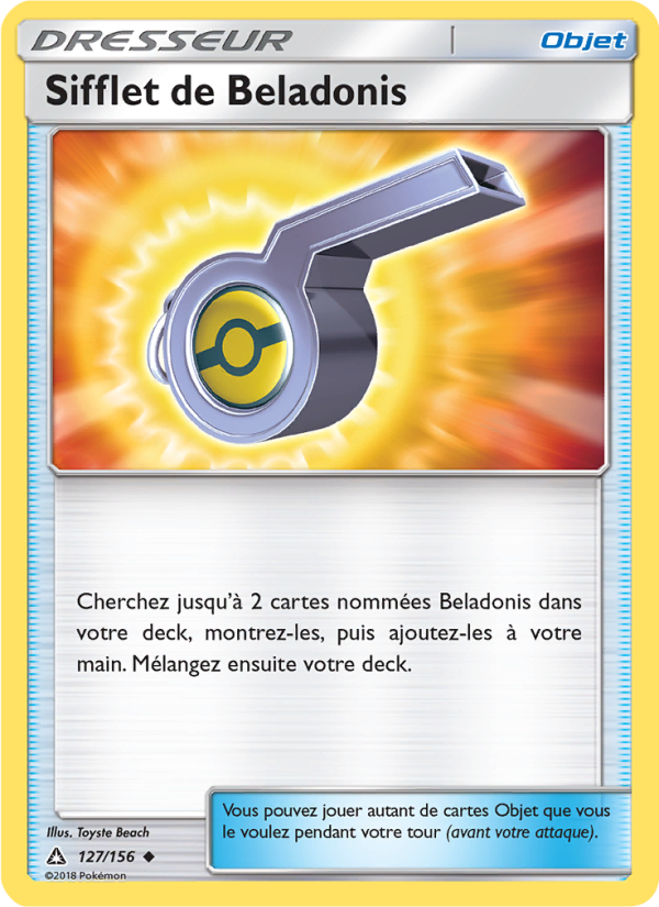 Sifflet de Beladonis