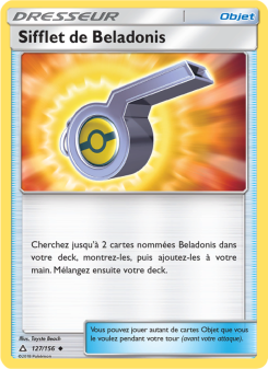 Sifflet de Beladonis