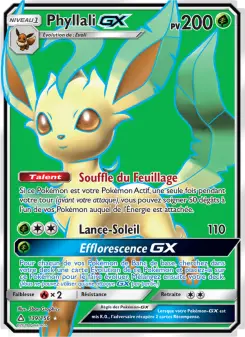 Carte Pokémon Phyllali GX