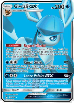 Carte Pokémon Givrali GX