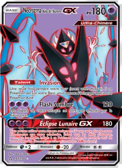 Carte Pokémon Necrozma Ailes de l’Aurore GX