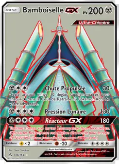 Carte Pokémon Bamboiselle GX