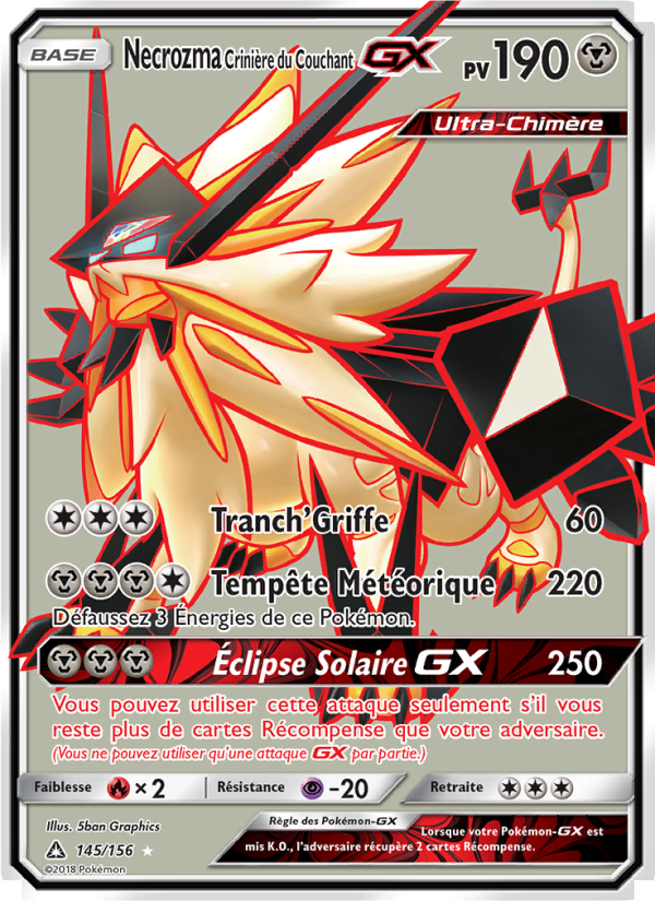 Necrozma Crinière du Couchant GX