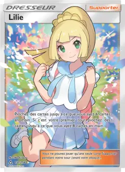 Photo carte Pokemon Lilie Ultra-Prisme 151/156