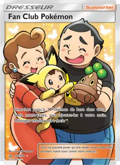 Carte Pokémon Fan Club Pokémon