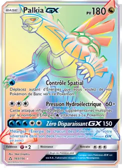 Carte Pokémon Palkia GX