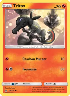 Carte Pokémon Tritox