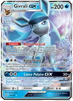 Carte Pokémon Givrali GX