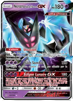 Carte Pokémon Necrozma Ailes de l’Aurore GX