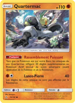 Carte Pokémon Quartermac
