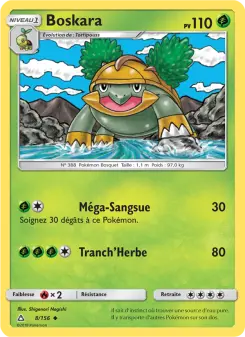 Carte Pokémon Boskara