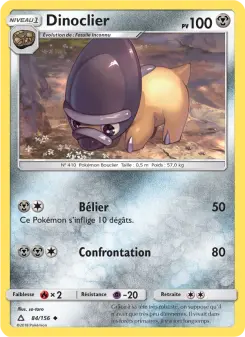 Carte Pokémon Dinoclier