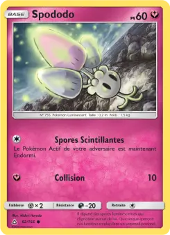 Carte Pokémon Spododo