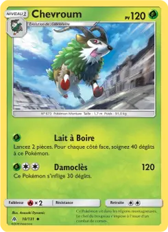 Carte Pokémon Chevroum