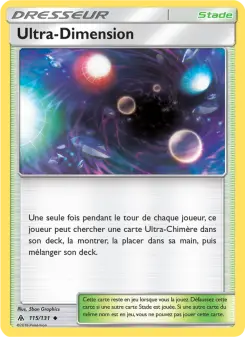Photo carte Pokemon Ultra-Dimension Lumière Interdite 115/131