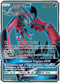 Carte Pokémon Yveltal GX