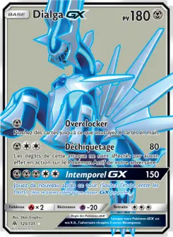 Carte Pokémon Dialga GX